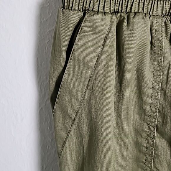 A New Day Olive Green Ankle Joggers, Size Medium - Picture 5 of 9